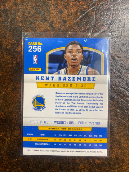 2013/14 NBA Hoops RC Kent Bazemore Signed Rookie Card