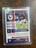 2019 Panini Contenders Charles Omenihu Rookie Autograph Playoff Ticket RC ROOKIE Auto