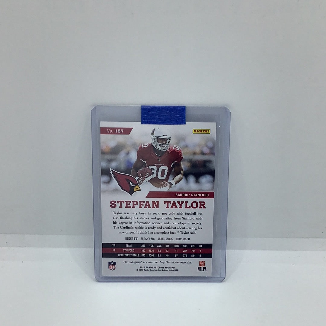 2013 Panini Absolute Auto Stepfan Taylor