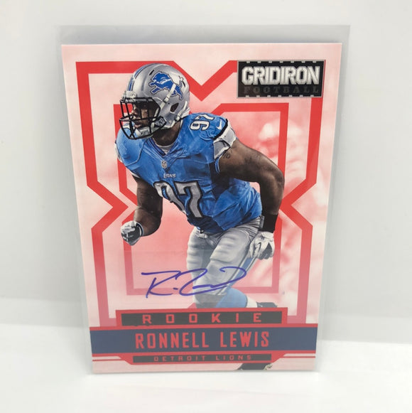 Ronnell Lewis 2012 Gridiron Rc Auto /499