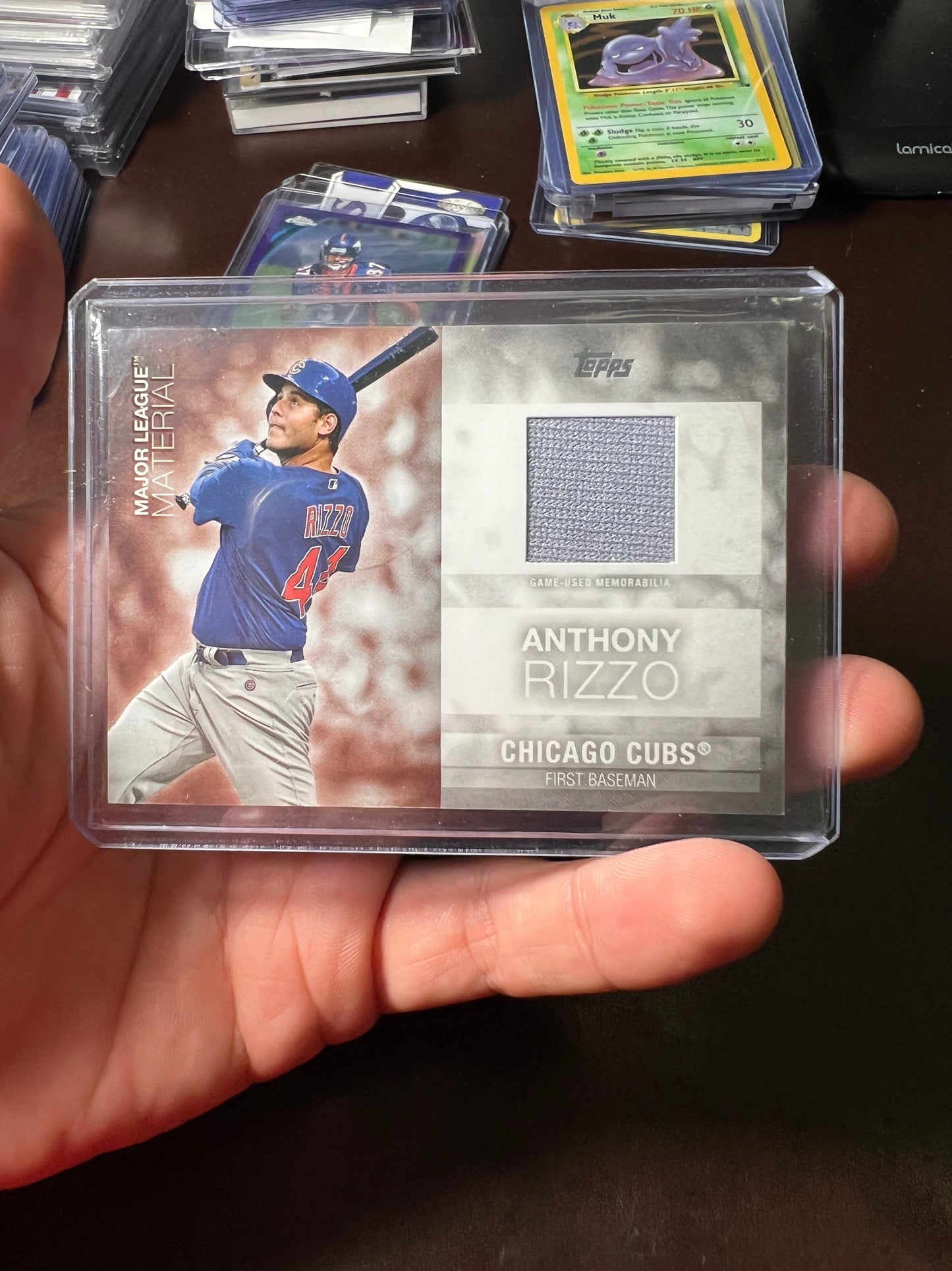 2017 Topps Major Materials Anthony Rizzo Game Used