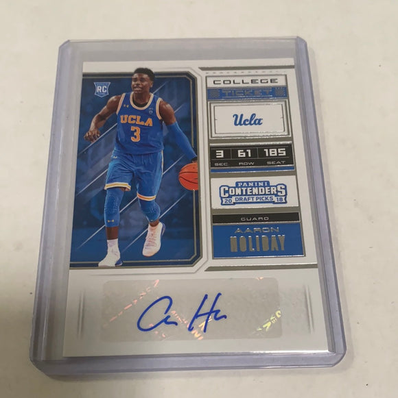 2018 Contenders Aaron Holiday RC Autograph