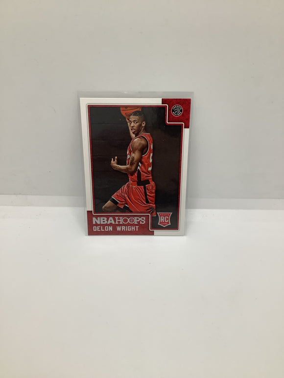 2015-16 Hoops Delon Wright RC Red