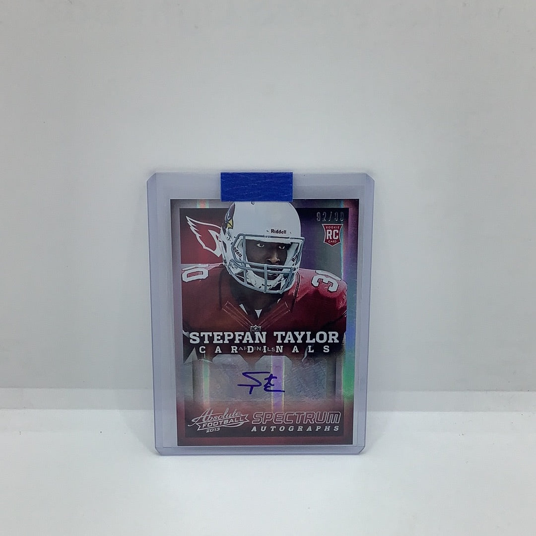 2013 Panini Absolute Auto Stepfan Taylor